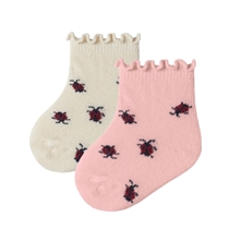 NAME IT 2-Pak Strømper Kadybug Lotus Peyote Melange